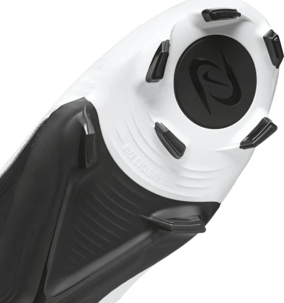 Бутсы Nike PHANTOM LUNA II ACADEMY FG/MG бело-черные FD6725-100