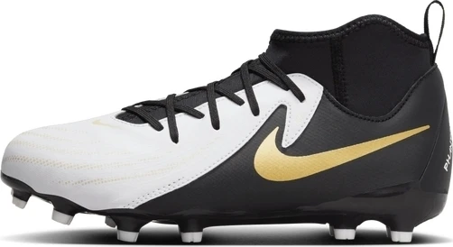 Бутси дитячі Nike JR PHANTOM LUNA II ACADEMY FG/MG біло-чорні FJ2603-100