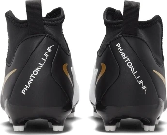 Бутси дитячі Nike JR PHANTOM LUNA II ACADEMY FG/MG біло-чорні FJ2603-100