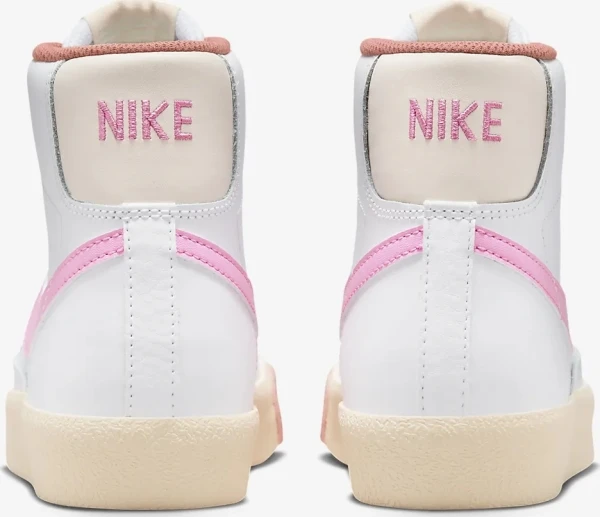 Кеди підліткові Nike BLAZER MID 77 (GS) біло-рожеві DZ2900-100