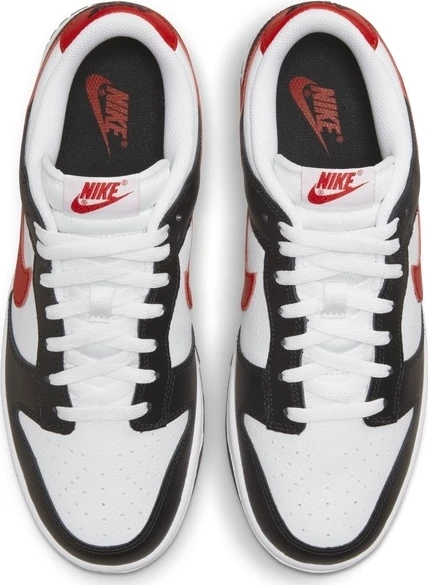 Кросівки Nike DUNK LOW RETRO біло-чорно-червоні FB3354-001