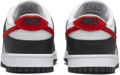 Кросівки Nike DUNK LOW RETRO біло-чорно-червоні FB3354-001