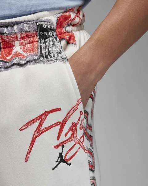 Спортивні штани Nike JORDAN BROOKLYN FLEECE білі FN4547-133