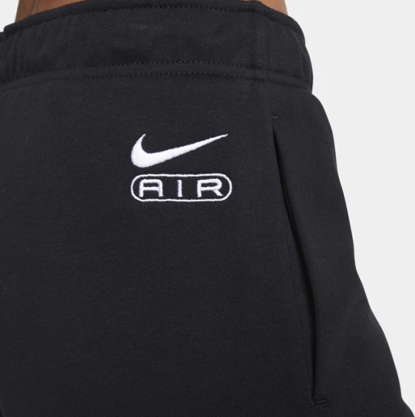 Спортивные штаны женские Nike AIR MID-RISE FLEECE JOGGERS черные FN1902-010
