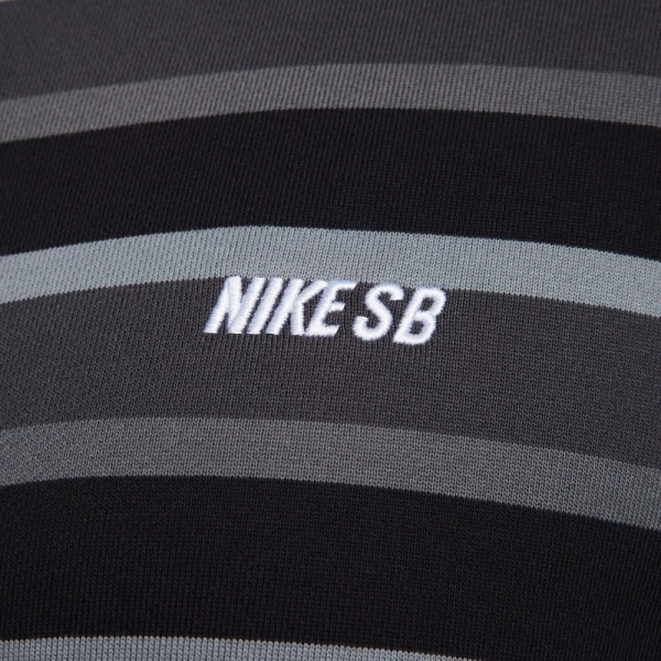 Толстовка Nike SB FULL-ZIP FLEECE SKATE HOODIE черно-серая FN2512-065