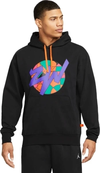Худи Nike JORDAN M J ZION GFX FLC PO черное FD2390-010