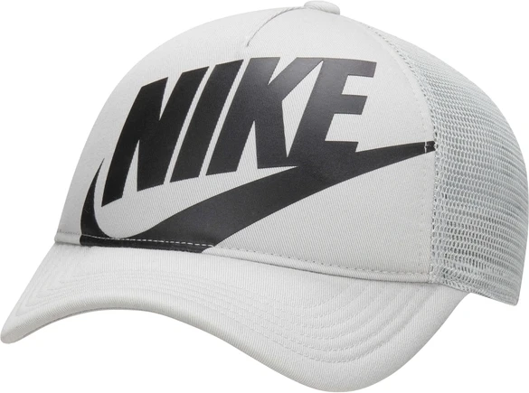 Бейсболка подростковая Nike K NK RISE CAP S CB TRKR серая FB5363-077