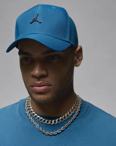 Кепка Nike JORDAN J RISE CAP CB MTL JM синя FD5186-457