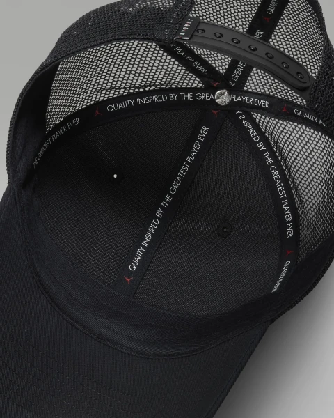 Кепка Nike JORDAN U RISE CAP CB TRKR JM PTCH чорна FZ0774-010