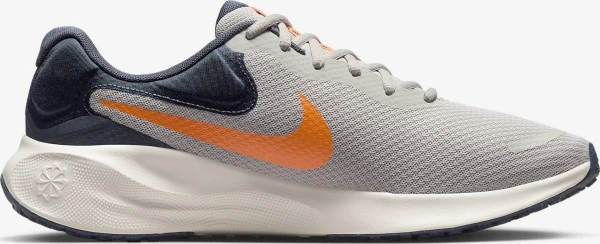 Кросівки бігові Nike REVOLUTION 7 сіро-темно-сині FB2207-009
