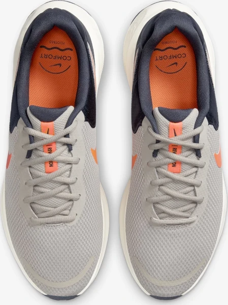 Кросівки бігові Nike REVOLUTION 7 сіро-темно-сині FB2207-009