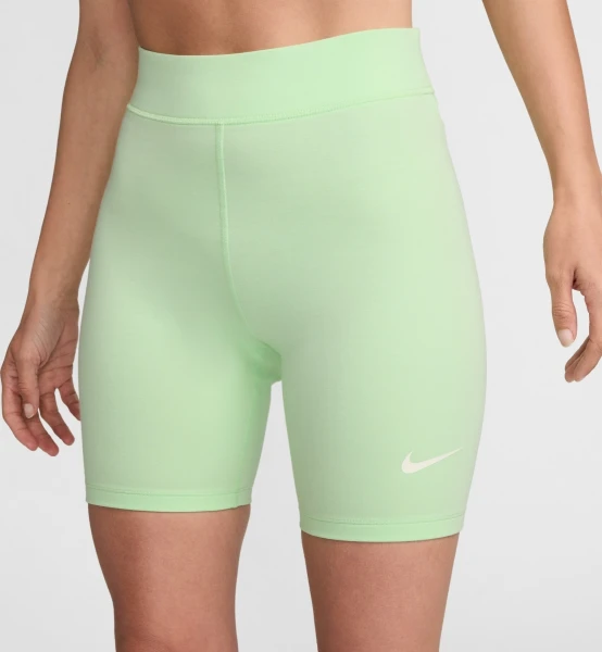 Велосипедки жіночі Nike W NSW NK CLSC HR 8IN SHORT світло-зелені DV7797-376