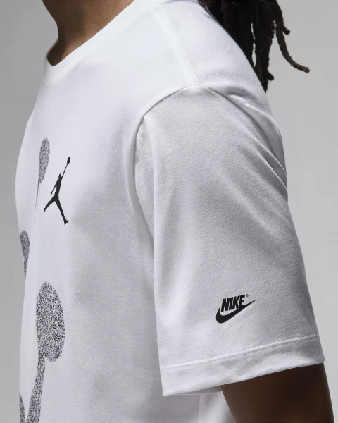 Футболка Nike MJ BRAND SS HBR CREW біла FN6025-100