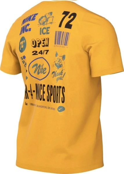 Футболка Nike M NK DF TEE 3MO GFX помаранчева FV8366-717