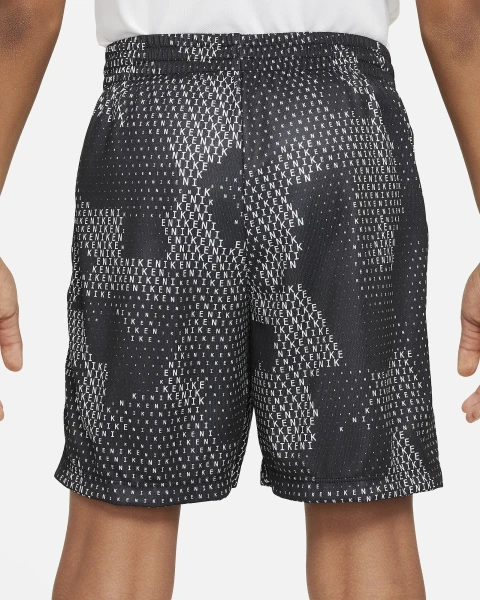 Шорти підліткові Nike B NK DF MULTI SHORT AOP чорні FN8696-010