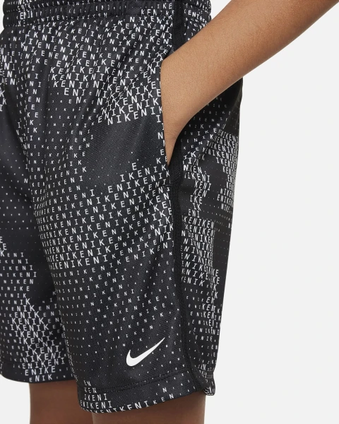 Шорти підліткові Nike B NK DF MULTI SHORT AOP чорні FN8696-010