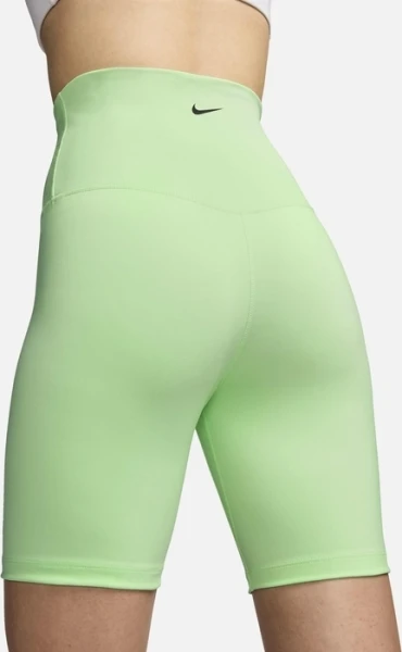 Велосипедки женские Nike W NK ONE DF HR SHRT GLS светло-зеленые FZ4873-376