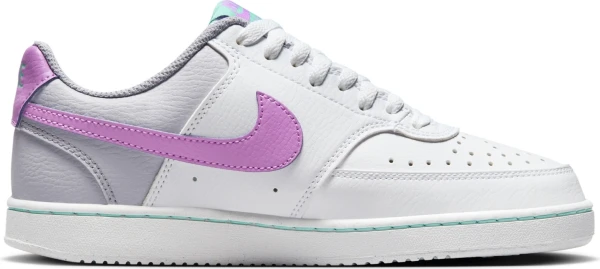 Кроссовки женские Nike COURT VISION LOW NEXT NATURE бело-серо-розовые FN7141-100