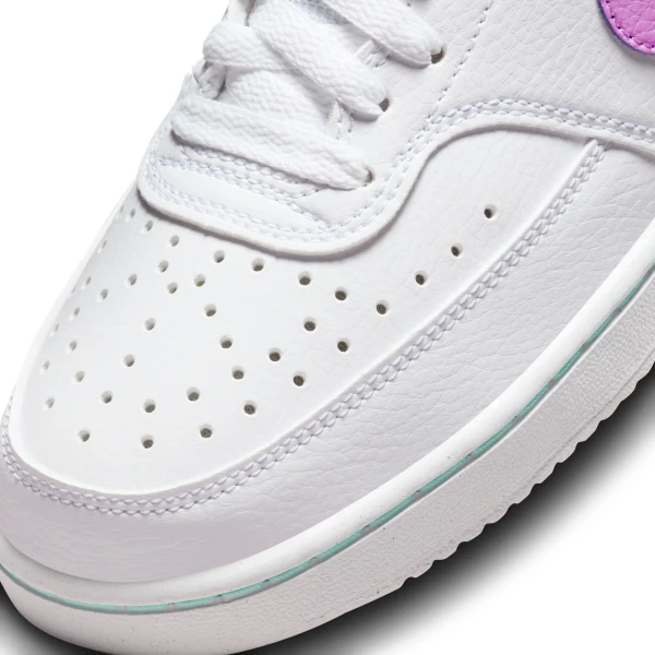 Кроссовки женские Nike COURT VISION LOW NEXT NATURE бело-серо-розовые FN7141-100