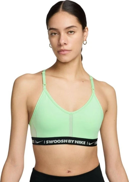 Топ жіночий Nike W NK DF INDY BRA GLS світло-зелений FZ4870-376