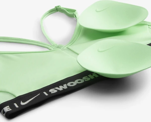 Топ жіночий Nike W NK DF INDY BRA GLS світло-зелений FZ4870-376