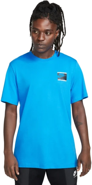 Футболка Nike U TEE AM DAY LBR AIR синяя FQ3756-435
