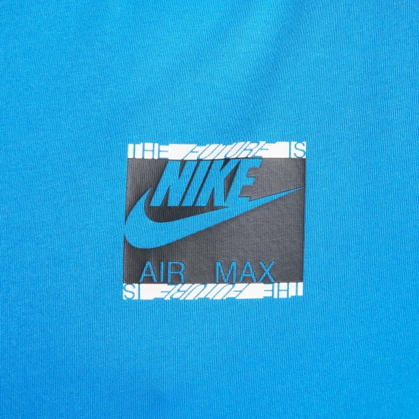 Футболка Nike U TEE AM DAY LBR AIR синяя FQ3756-435