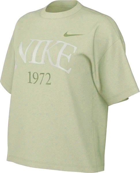 Футболка женская Nike W TEE CLASSICS BOXY светло-зеленая FQ6600-371