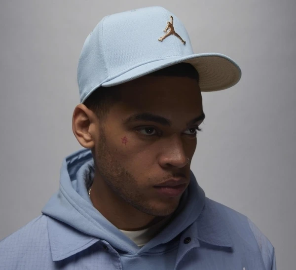 Кепка Nike JORDAN U J PRO CAP S FB FLT MVP голубо-коричневая FV5292-436