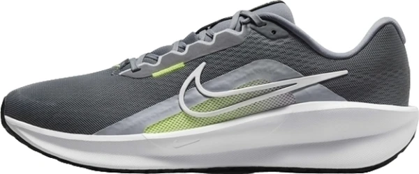 Кроссовки беговые Nike DOWNSHIFTER 13 серо-салатовые FD6454-002