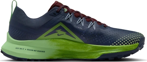 Кроссовки для трейлраннинга Nike REACT PEGASUS TRAIL 4 темно-сине-зелено-бордовые DJ6158-403