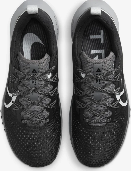 Кроссовки для трейлраннинга женские Nike REACT PEGASUS TRAIL 4 черно-серые DJ6159-001