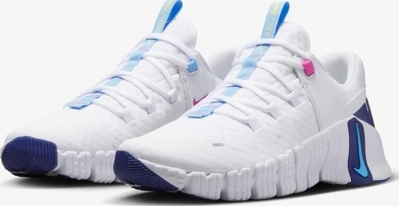 Кроссовки для тренировок Nike FREE METCON 5 бело-голубо-темно-синие DV3949-103