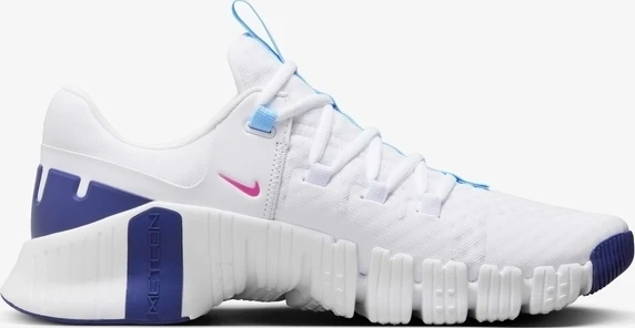 Кроссовки для тренировок Nike FREE METCON 5 бело-голубо-темно-синие DV3949-103
