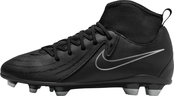Бутсы детские Nike JR PHANTOM LUNA II CLUB FG/MG черные FJ2601-001