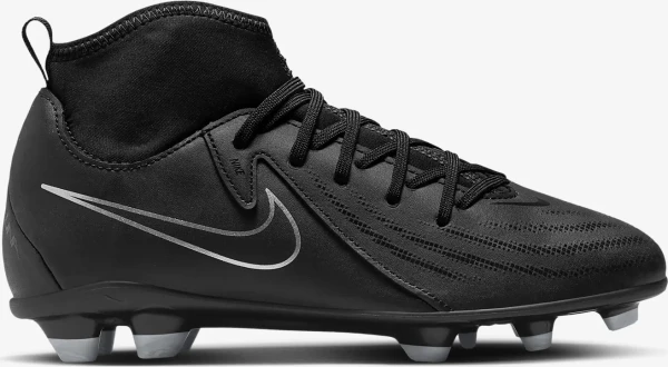 Бутсы детские Nike JR PHANTOM LUNA II CLUB FG/MG черные FJ2601-001