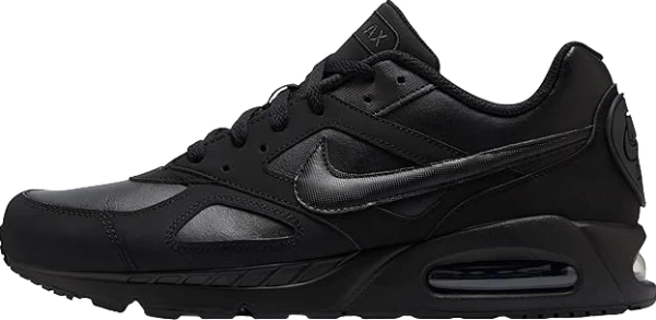 Кроссовки Nike AIR MAX IVO LEATHER черные 580520-002