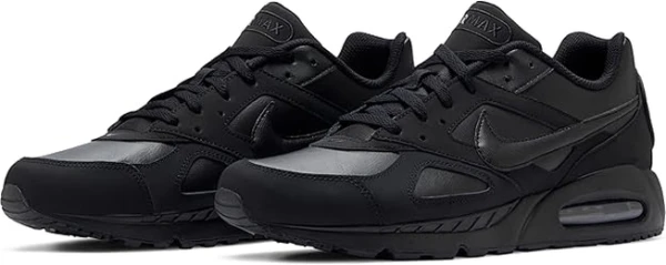 Кроссовки Nike AIR MAX IVO LEATHER черные 580520-002