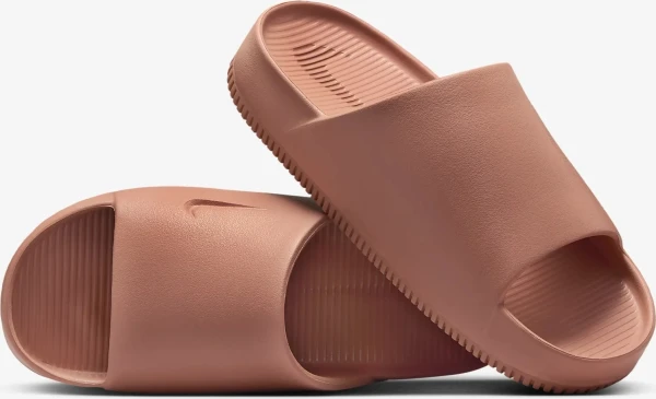 Шльопанці жіночі Nike CALM SLIDE коричневі DX4816-202