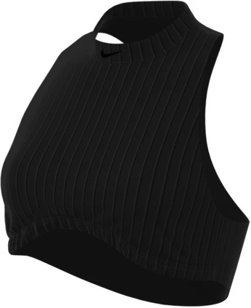 Топ жіночий Nike W NSW NK CHLL KNT RIB CRP TNK чорний FN3677-010