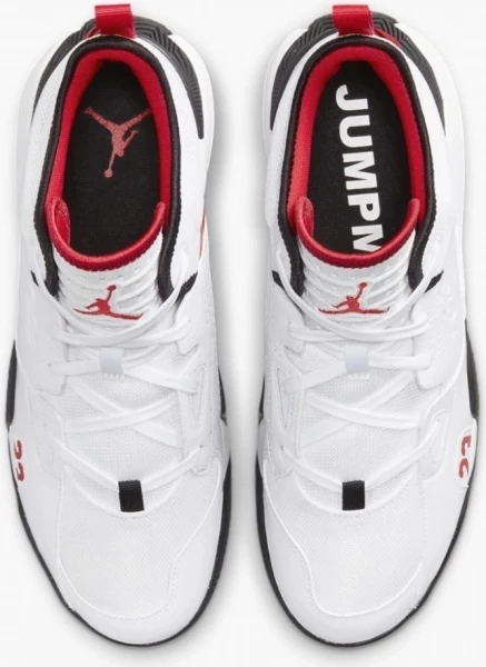 Кросівки баскетбольні Nike JORDAN STAY LOYAL 2 біло-червоно-чорні DQ8401-106
