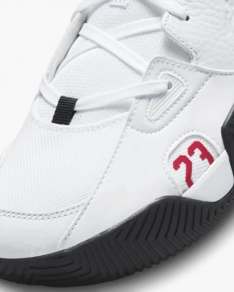 Кросівки баскетбольні Nike JORDAN STAY LOYAL 2 біло-червоно-чорні DQ8401-106