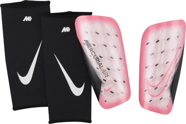 Щитки футбольні Nike MERCURIAL LITE - FA22 світло-рожево-чорні DN3611-675