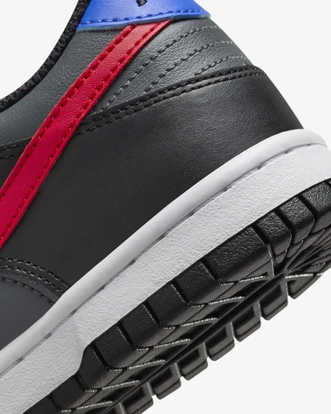 Кросівки підліткові Nike DUNK LOW GS SPIDER-MAN чорно-червоно-сині FV0373-001