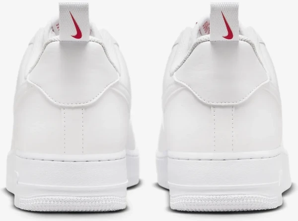 Кросівки Nike AIR FORCE 1' 07 біло-червоні FZ7187-100