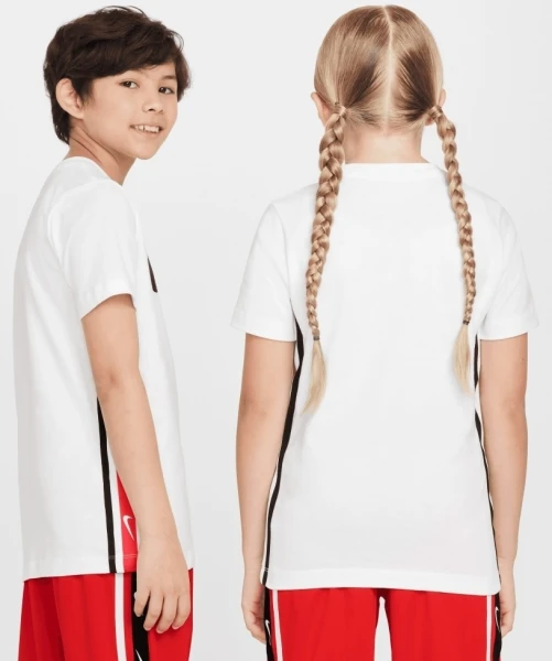 Футболка підліткова Nike K NSW TEE CLUB+POLY біла HF3404-100