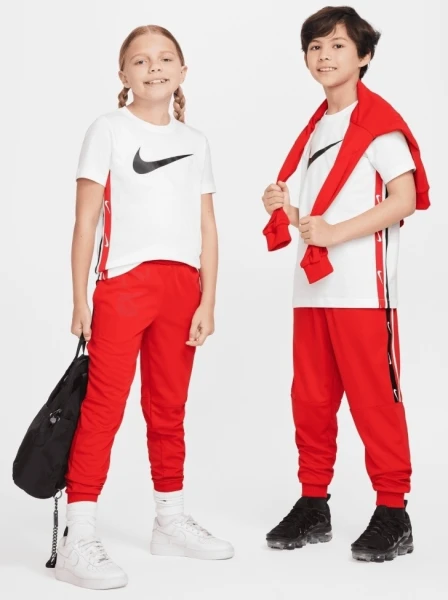 Футболка підліткова Nike K NSW TEE CLUB+POLY біла HF3404-100
