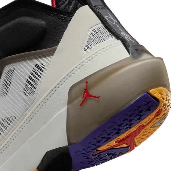 Кросівки баскетбольні Nike AIR JORDAN XXXVII світло-бежево-коричнево-чорні DD6958-060