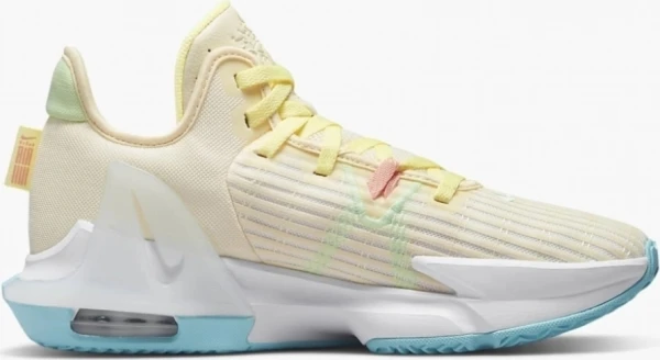 Кросівки баскетбольні Nike LEBRON WITNESS VI блакитно-рожево-жовті CZ4052-103