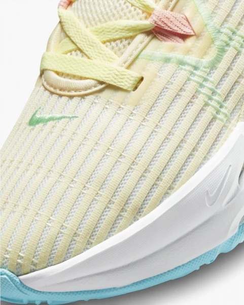 Кросівки баскетбольні Nike LEBRON WITNESS VI блакитно-рожево-жовті CZ4052-103